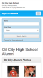 Mobile Screenshot of oilcityhighschool.org